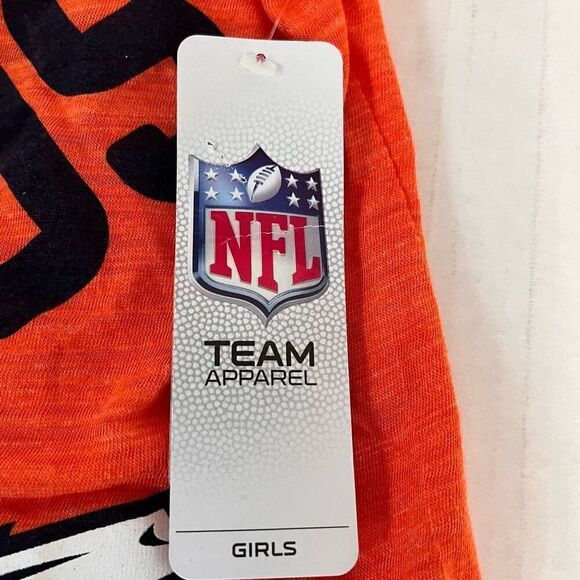 NFL Team Apparel Denver Broncos Tee   Girls Lg 14   NWT - Picture 4 of 4